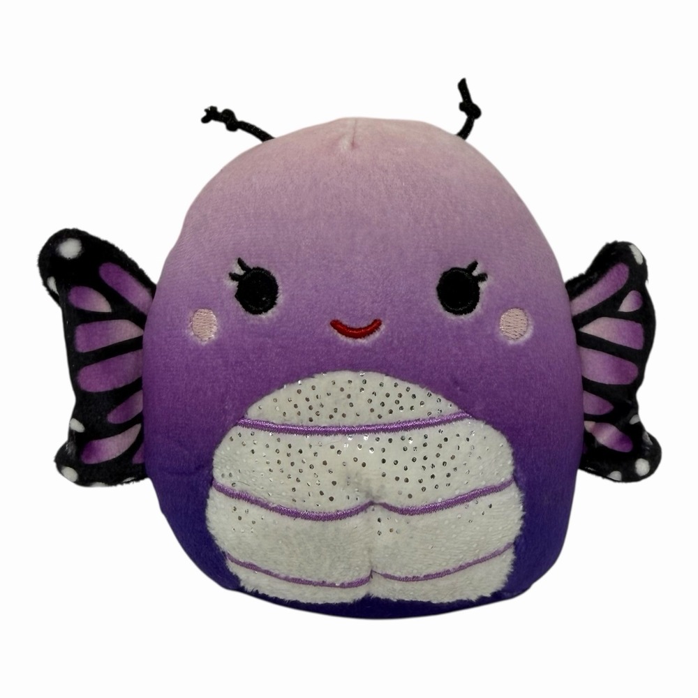 Squishmallow Rida The Purple Butterfly 4" Mystery Capsule 2022 Plush‎